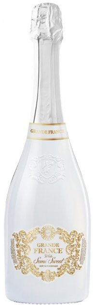 Вино игристое Grande France Semi Sweet, белое, полусладкое, 10,5-12,5%, 0,75 л (765220) - фото 1