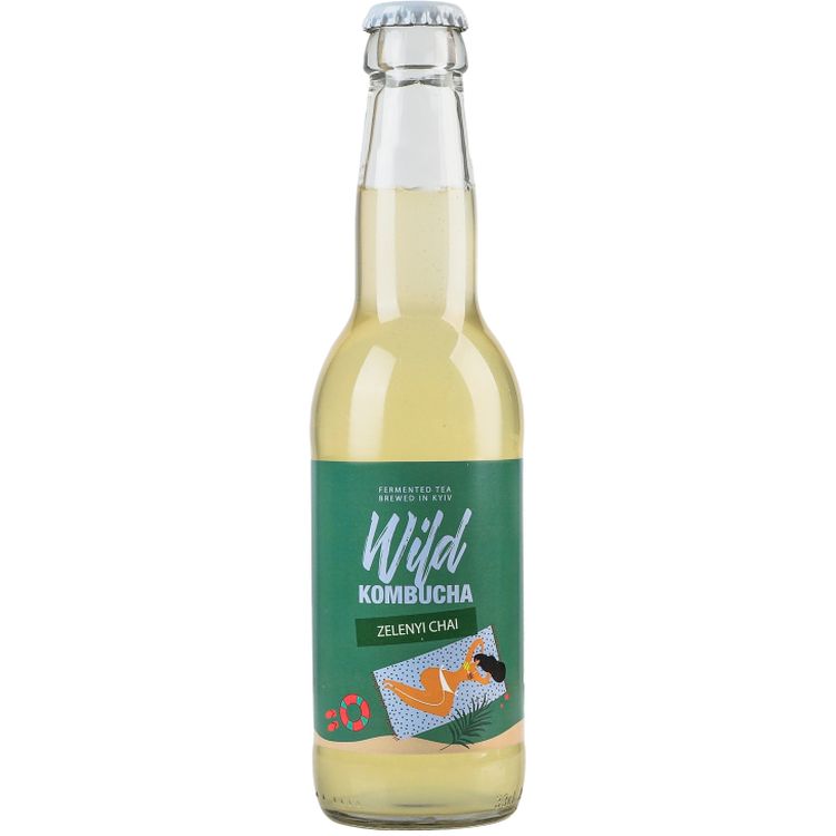 Набор: Комбуча Wild Kombucha Малина 330 мл + Комбуча Wild Kombucha Ройбуш кофе 330 мл + Комбуча Wild Kombucha Цитрус 330 мл + Комбуча Wild Kombucha Зеленый чай 330 мл + Комбуча Wild Kombucha Классическая 330 мл - фото 5