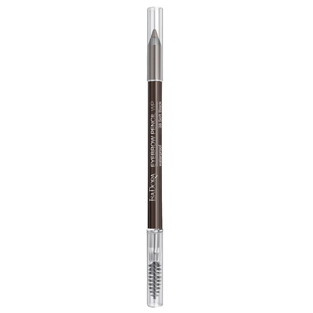 Карандаш для бровей IsaDora Eye Brow Pencil WP Soft Black тон 30, 1.2 г (492724) - фото 1