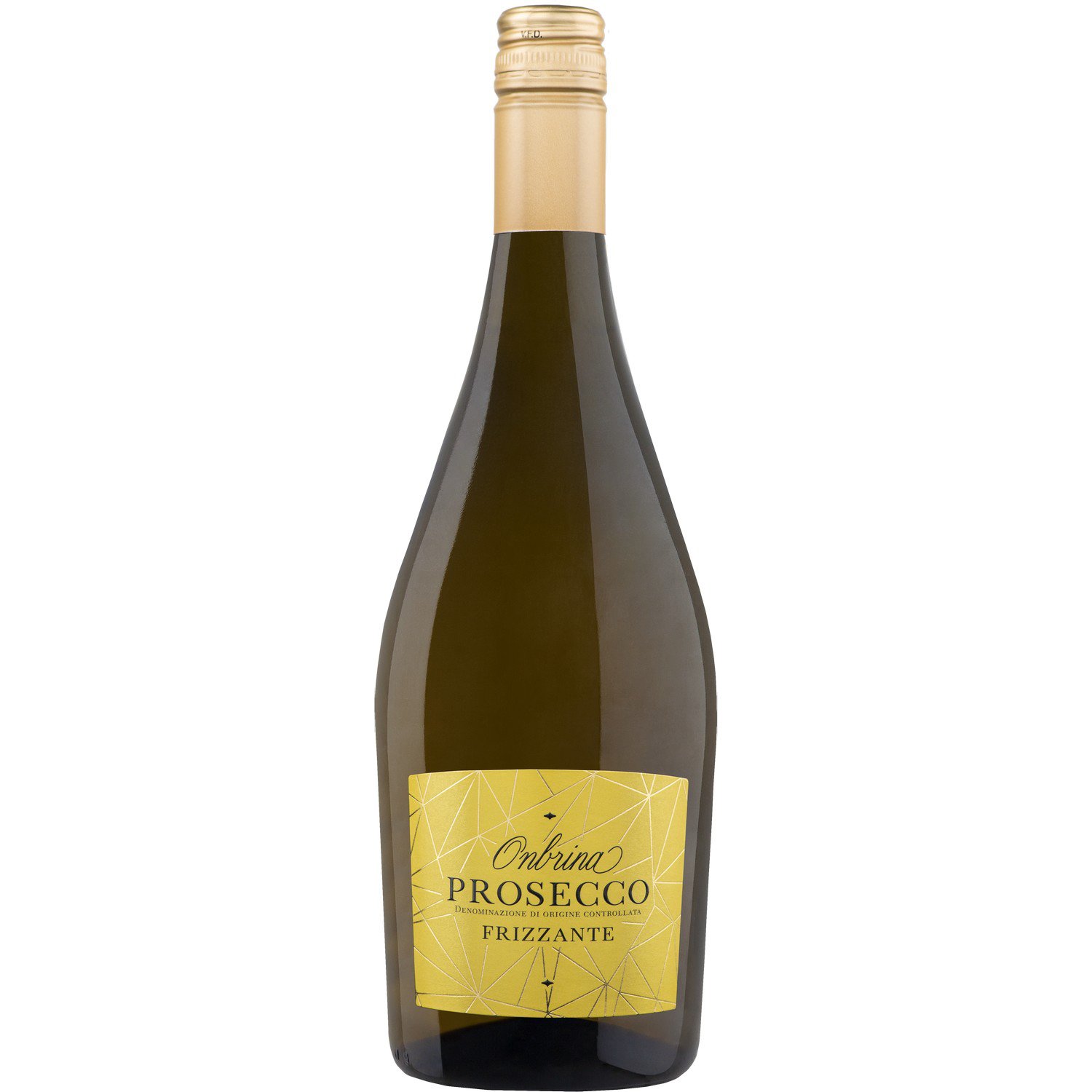 Вино полуигристое Onbrina Prosecco Frizzante DOC, белое, сухое, 0,75 л - фото 1