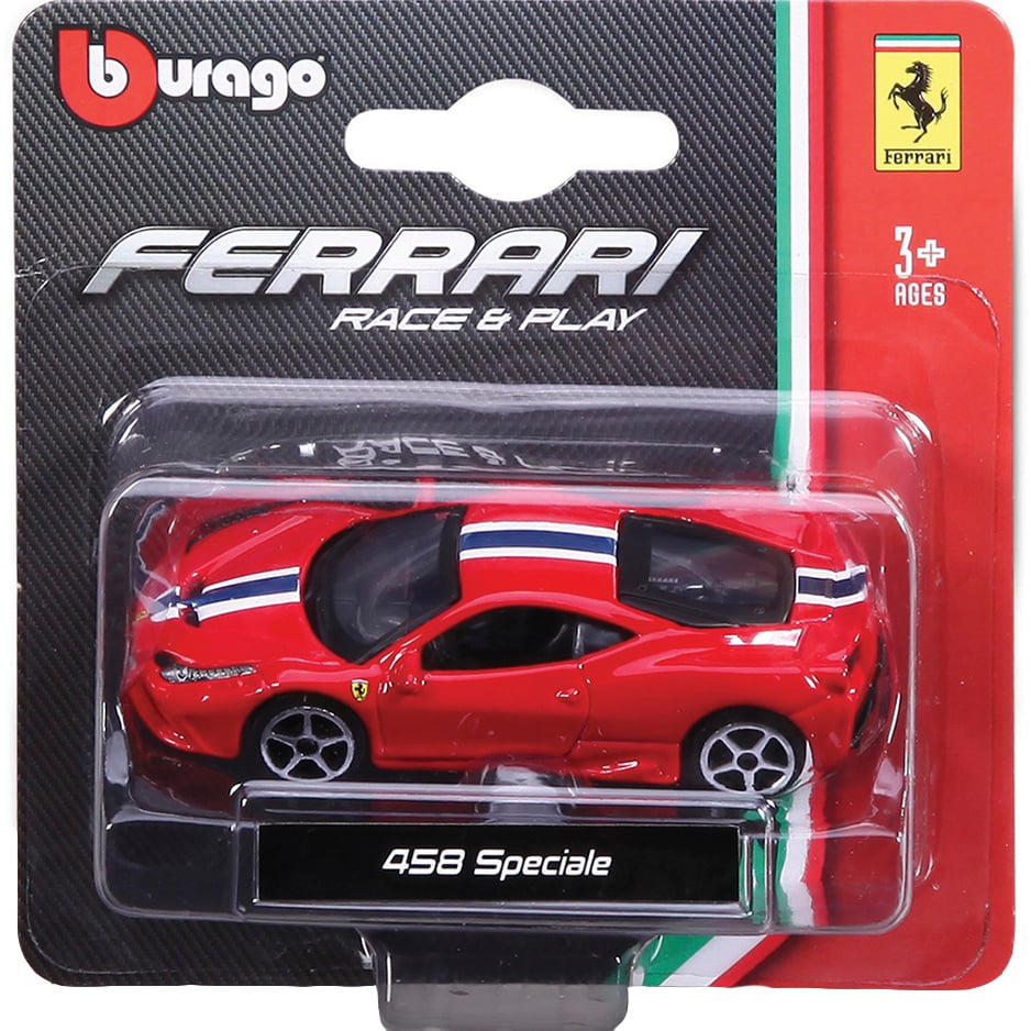 Автомодель Bburago Ferrari 1:64 червоний (18-56000) - фото 1