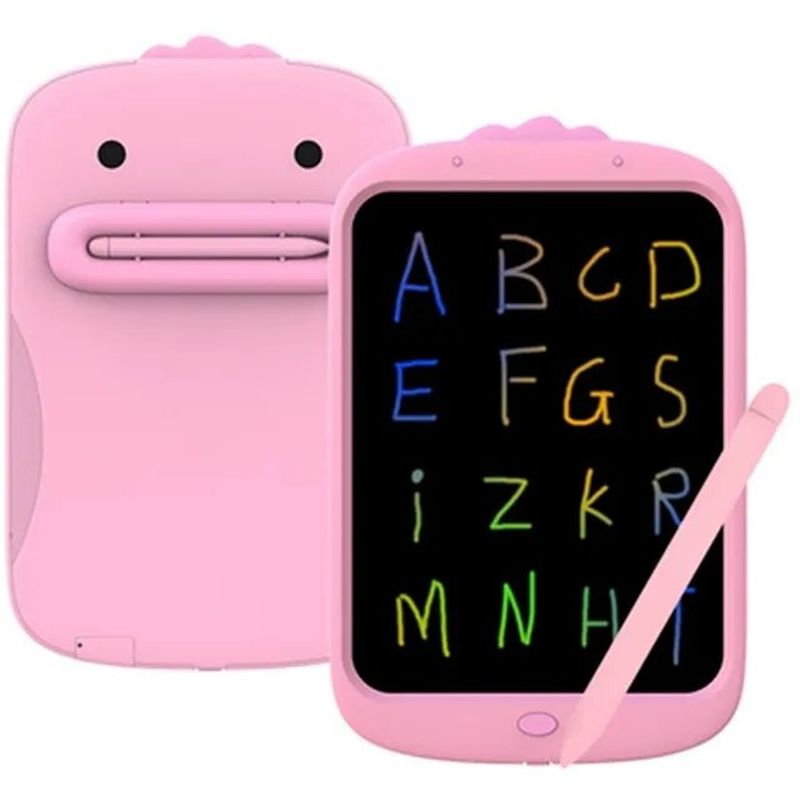 Детский LCD планшет для рисования Beiens Утенок 10” Multicolor розовый (К1001pink) - фото 2