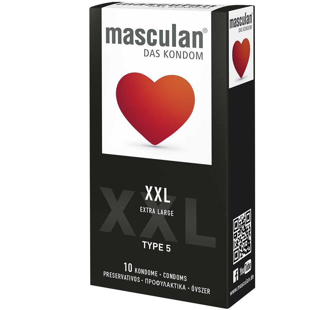 Презервативы Masculan XXL Тип 5 увеличенного размера 10 шт. - фото 1