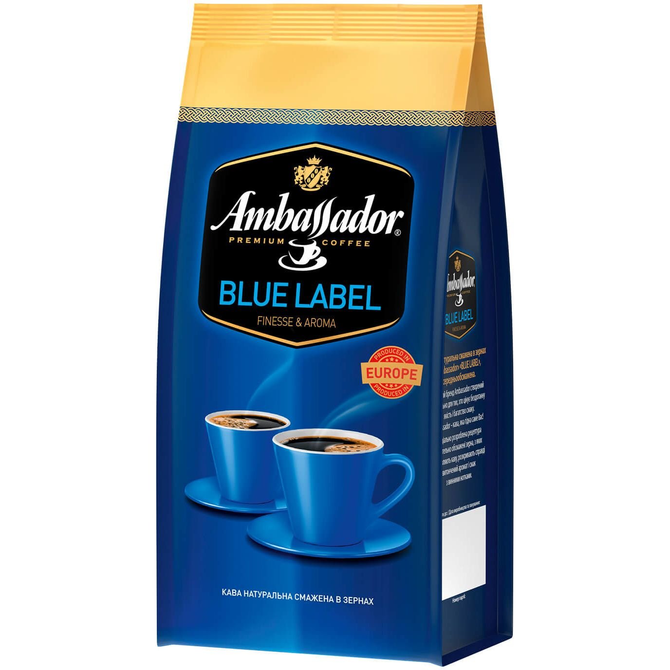 Кава в зернах Ambassador Blue Label, 1 кг (55420) - фото 1
