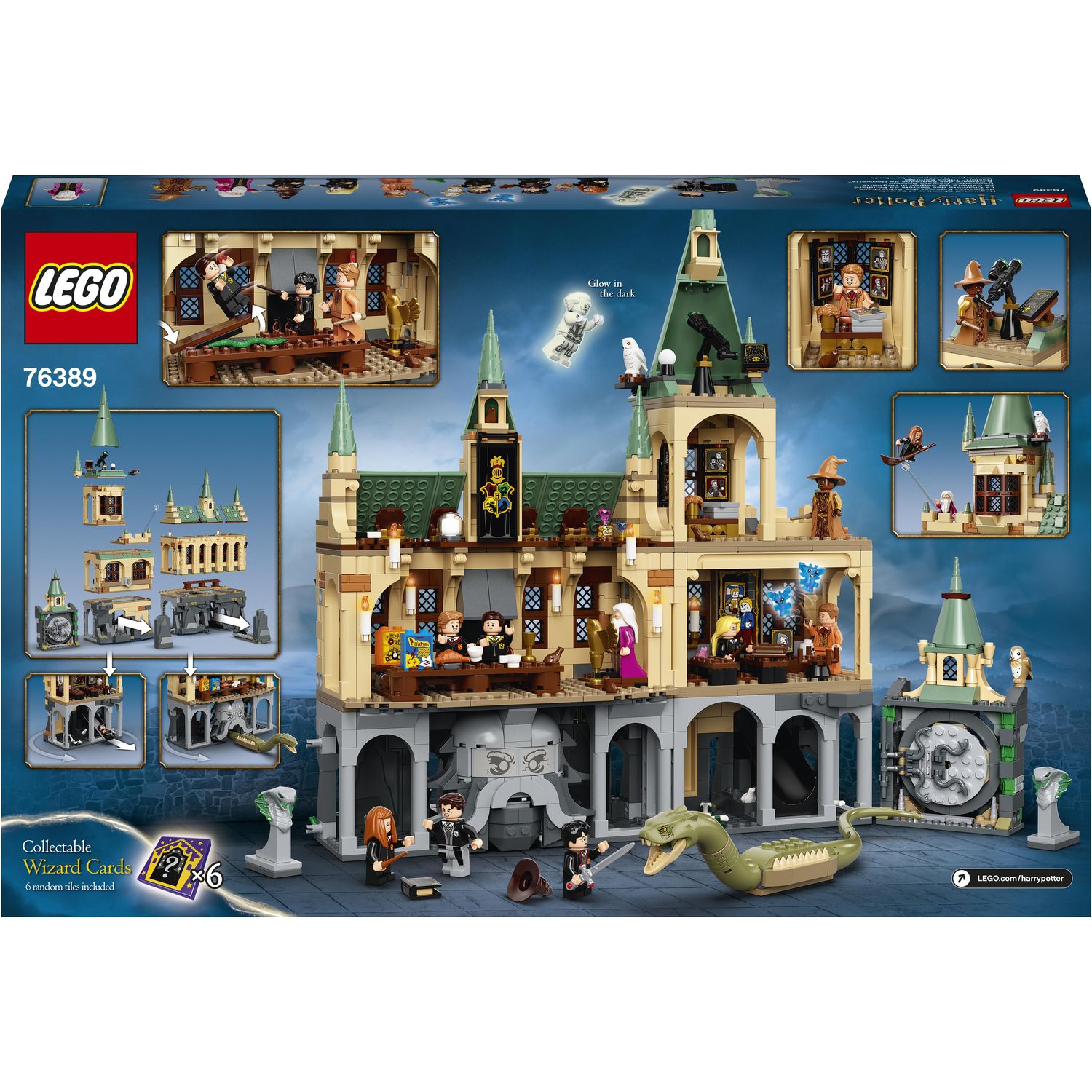 Конструктор LEGO Harry Potter Гогвортс: таємна кімната, 1176 деталей (76389) - фото 9