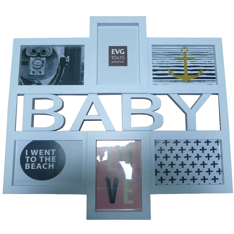 Фоторамка коллаж EVG Inno Baby Collage 6 (ZB-6-4447) - фото 1
