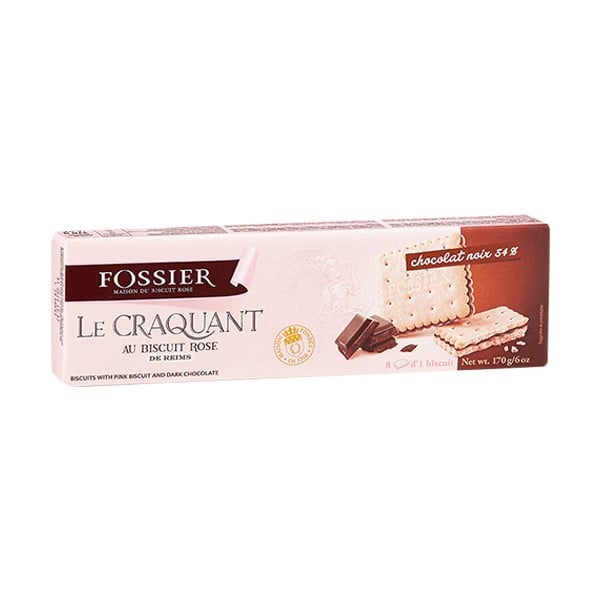 Печенье Fossier c начинкой черный шоколад 170 г (877884) - фото 1