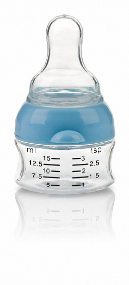 Мерная бутылочка-дозатор для лекарств Nuby, голубой (24171) - фото 1