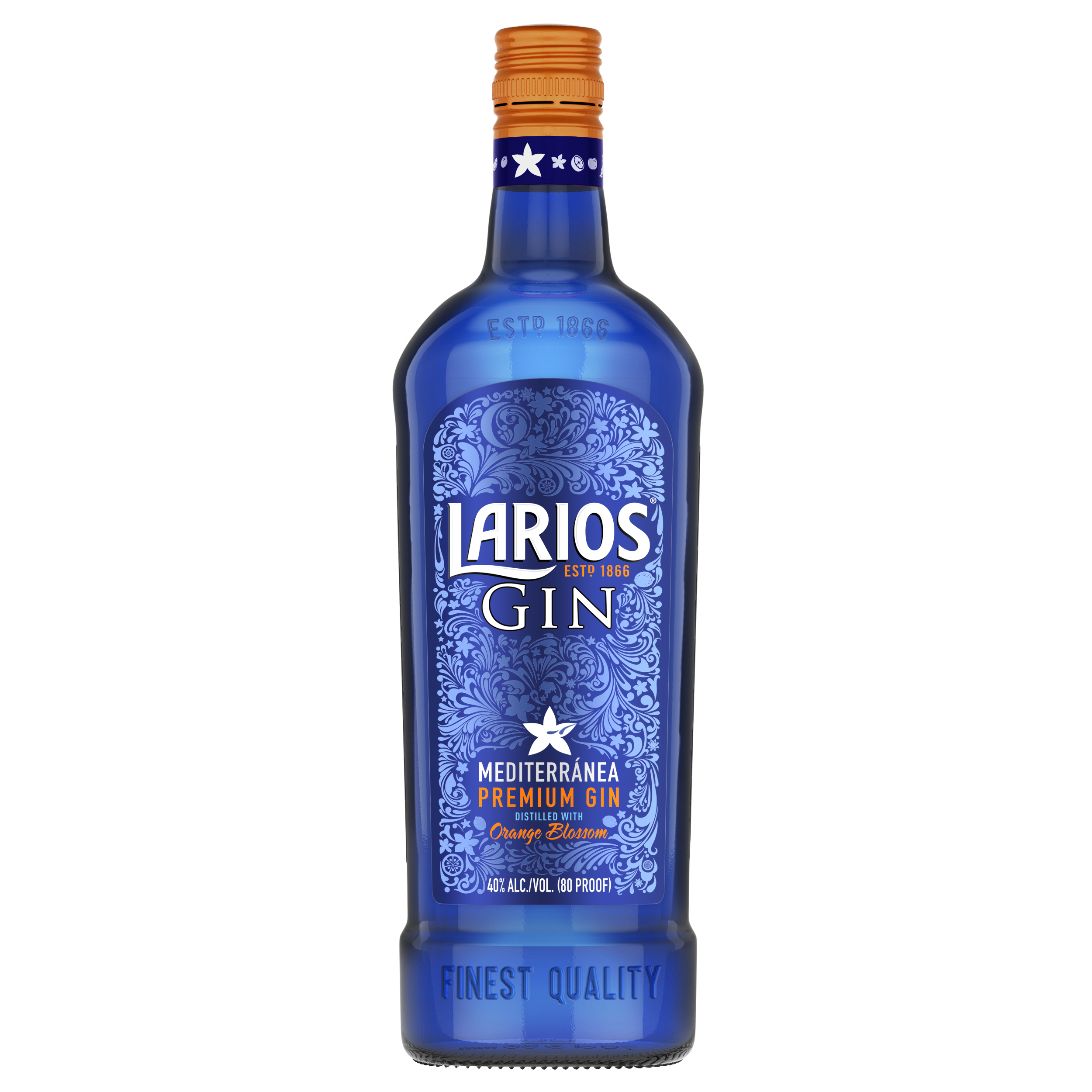Джин Larios 12 Premium Gin, 40%, 0,7 л + бокал - фото 2