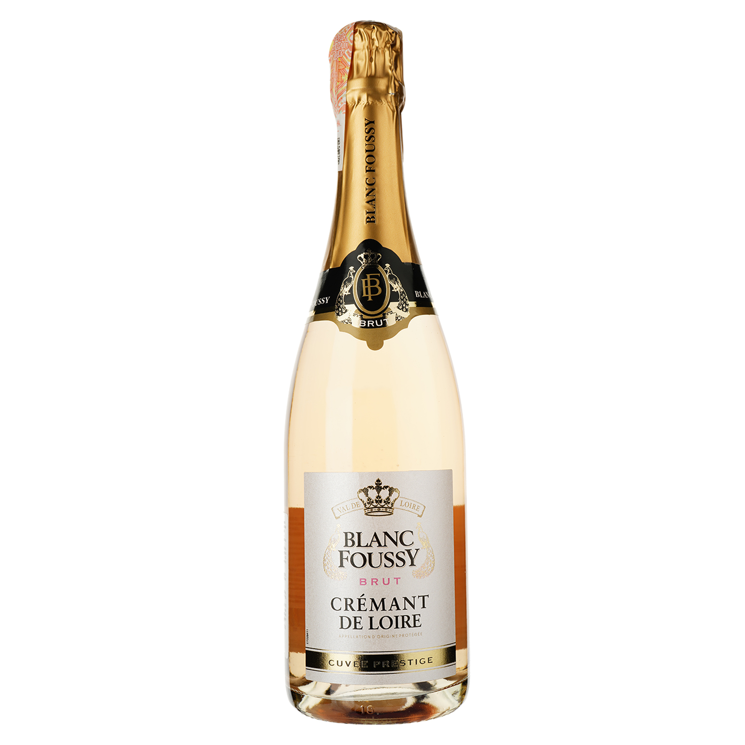 Игристое вино Blanc Foussy Cremant de Loire Brut, розовое, брют, 0,75 л - фото 1
