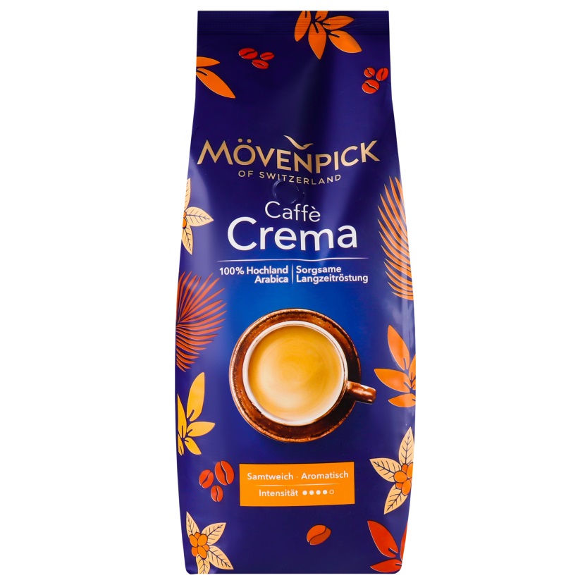 Кава в зернах Movenpick Caffe Crema 1 кг (896158) - фото 1