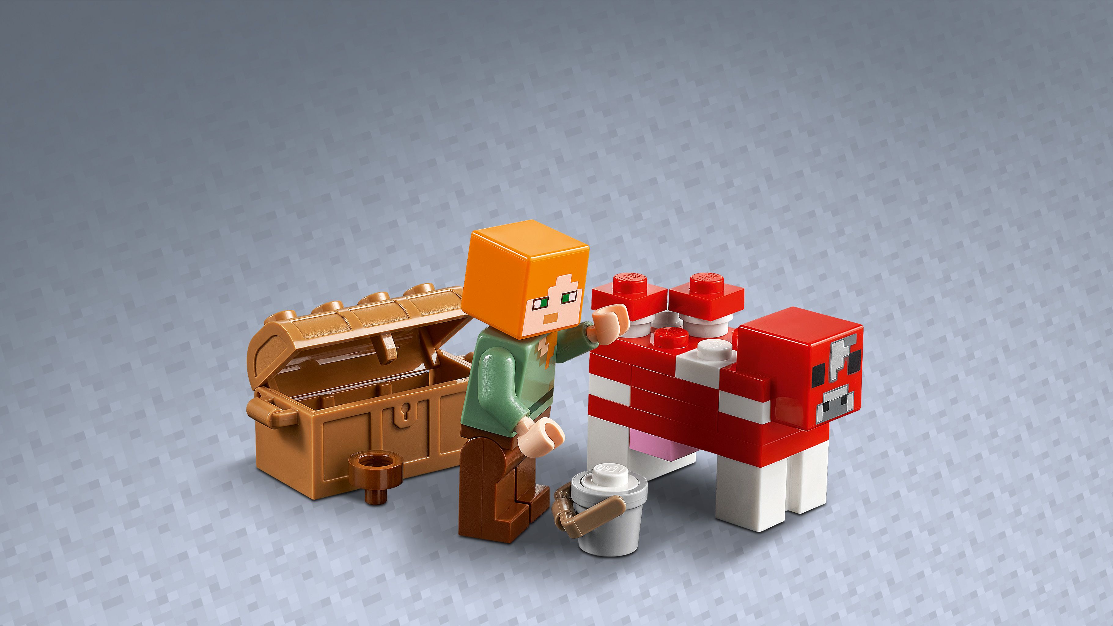 Конструктор LEGO Minecraft Грибной дом, 272 деталей (21179) - фото 6