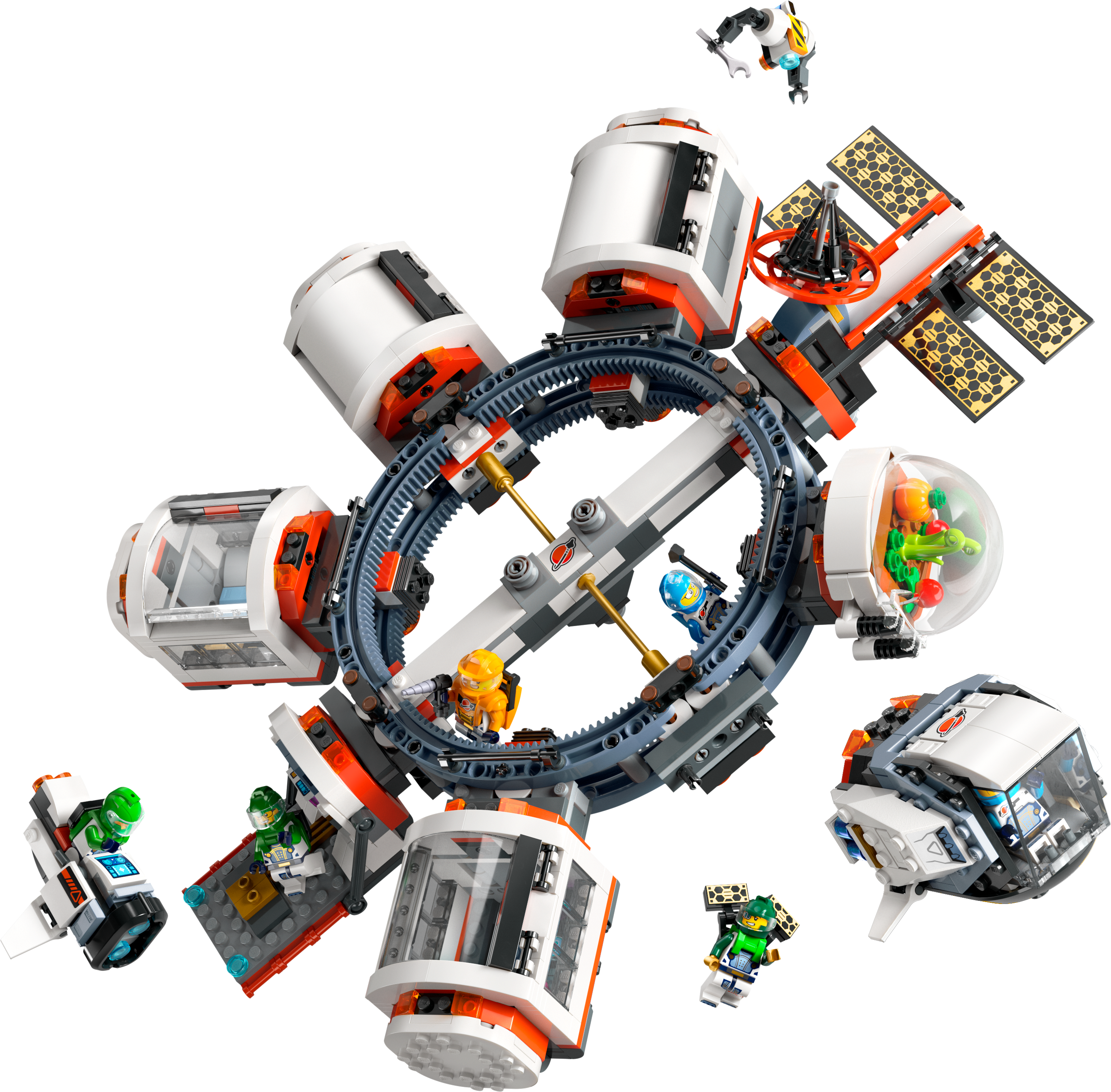 Конструктор LEGO City Модульная космическая станция 1097 детали (60433) - фото 2