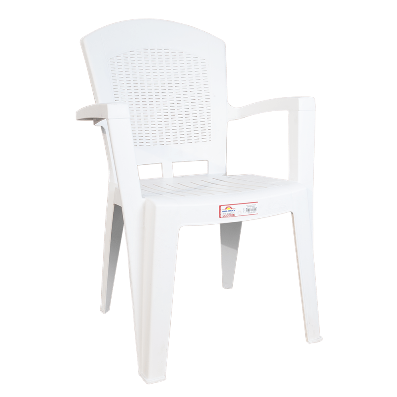 Крісло Irak Plastik Afrodit, білий (HK200) - фото 1