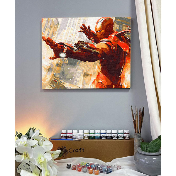 Картина за номерами ArtCraft Iron man 40x50 см (16007-AC) - фото 4