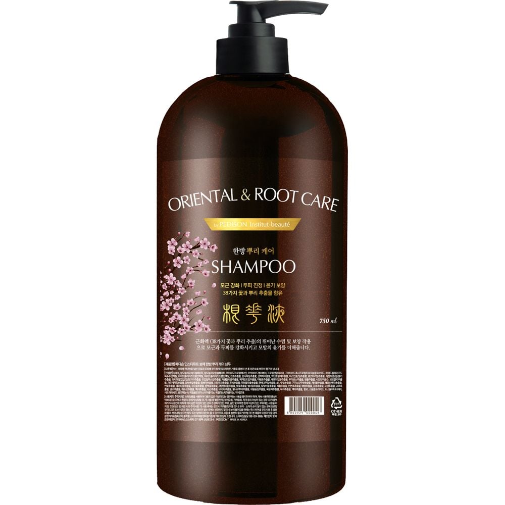 Шампунь для волос Pedison Травы Institut-beaute Oriental Root Care Shampoo, 750 мл (000046) - фото 1