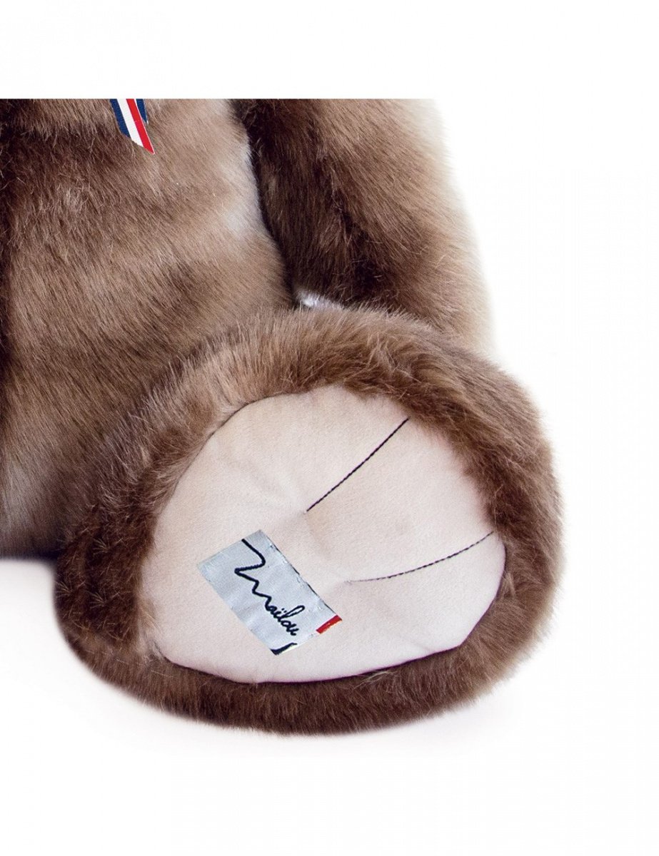 М'яка іграшка Mailou Французьский медвідь, 65 см, сіро-коричневий (MA0117) - фото 3