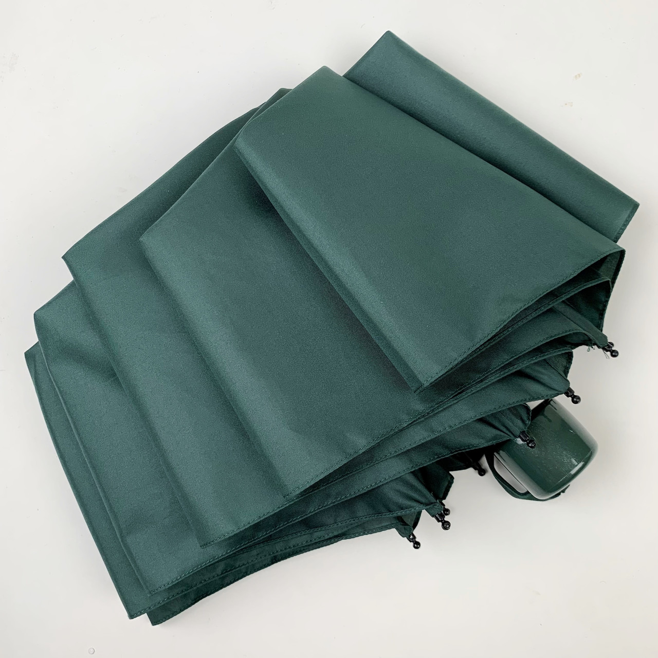 Женский складной зонтик механический S&L 97 см зеленый - фото 7