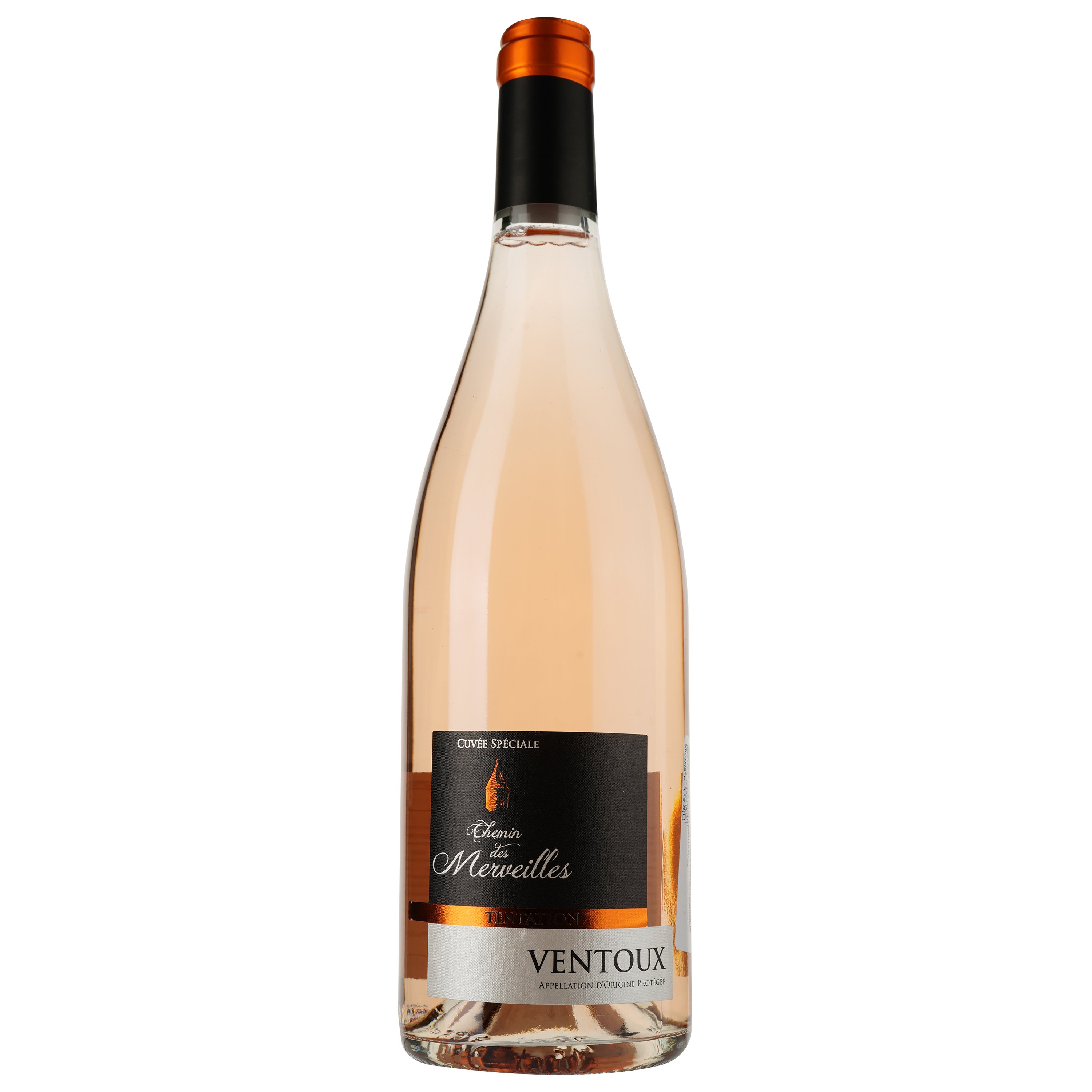 Вино Chemin des Merveilles Rose AOP Ventoux, рожеве, сухе, 0,75 л - фото 1
