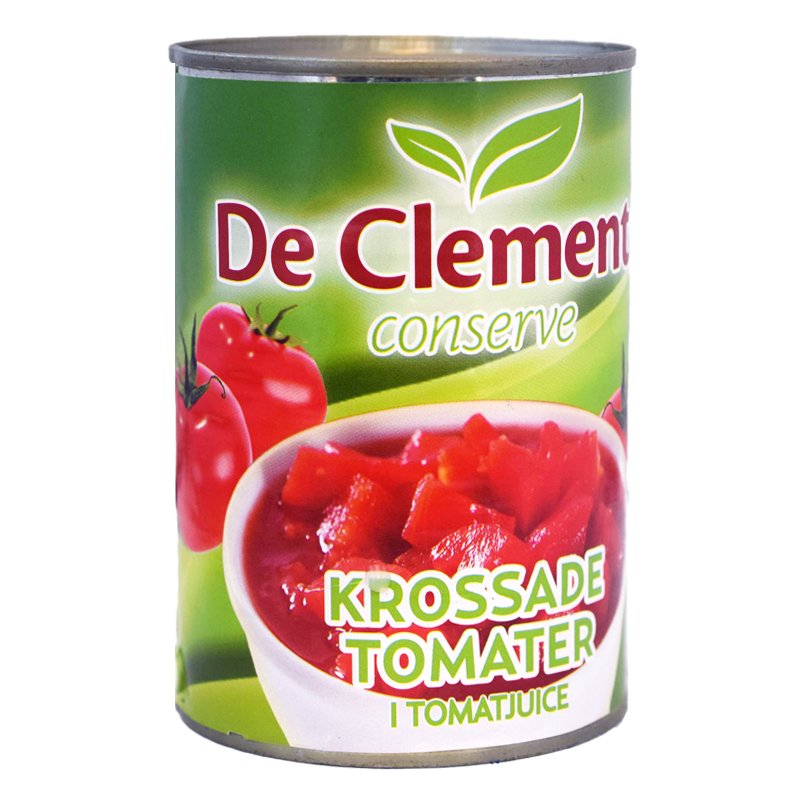Томати очищені De Clemente в томатному соку 400 г (727172) - фото 1
