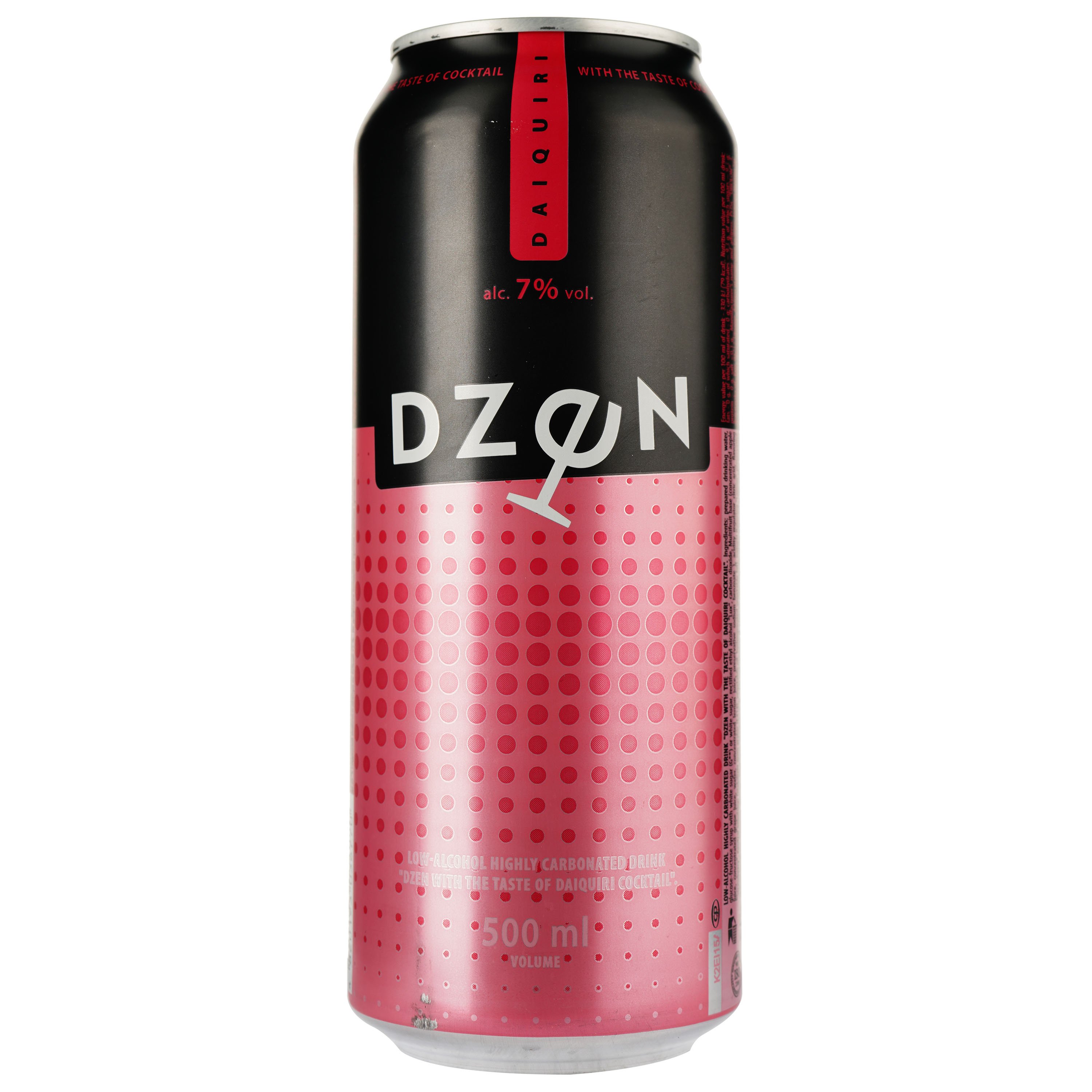 Напиток слабоалкогольный Dzen со вкусом коктейля Дайкири, 7%, ж/б, 0,5 л - фото 1
