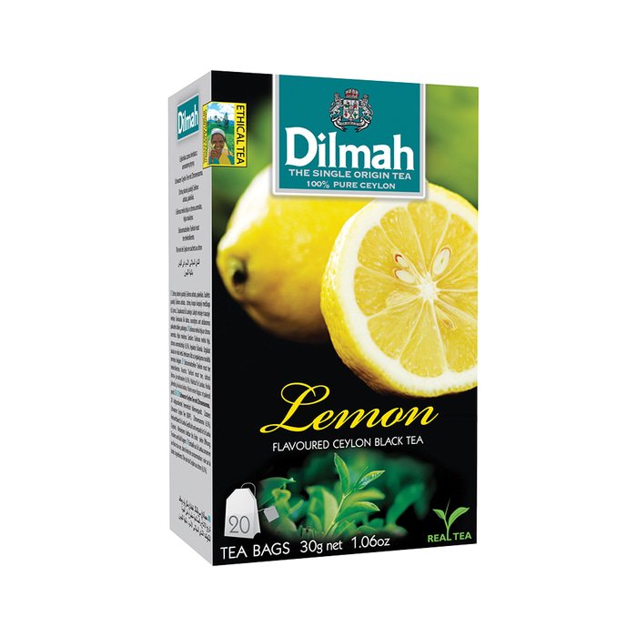 Чай черный Dilmah Лимон, 20 шт (718982) - фото 1