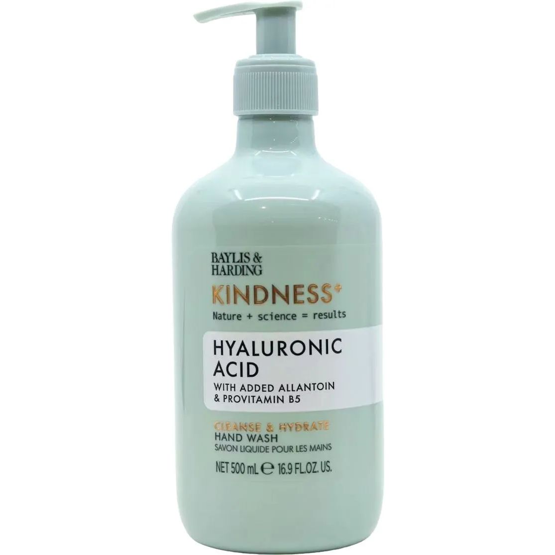 Жидкое мыло для рук Baylis &amp; Harding Kindness+ Hyaluronic Acid 500 мл - фото 1