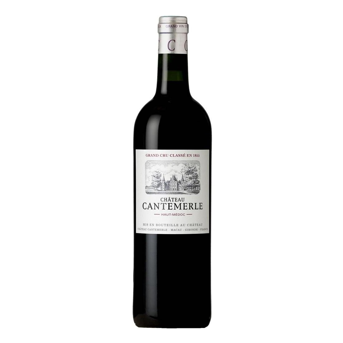 Вино Chateau Cantemerle, красное, сухое, 0,75 л - фото 1