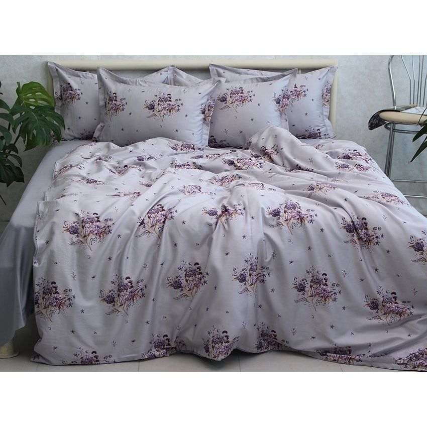 Комплект постельного белья TAG Tekstil с компаньоном 2-спальный Разноцветный 000240939 (PT-014) - фото 1