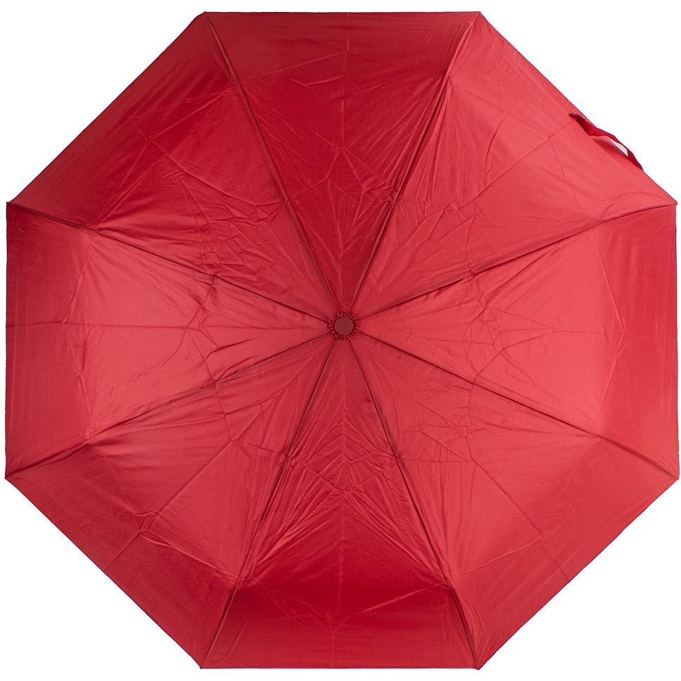 Женский складной зонтик полуавтомат Eterno 95 см красный - фото 1