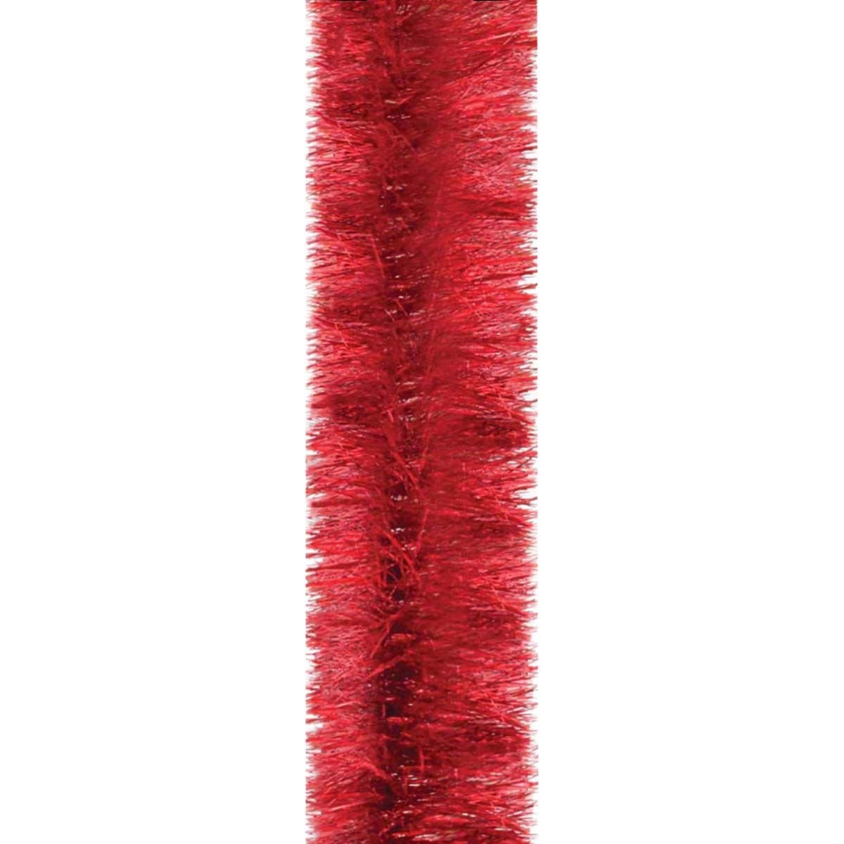 Мішура Novogod'ko 10 см 3 м червона (980331) - фото 1