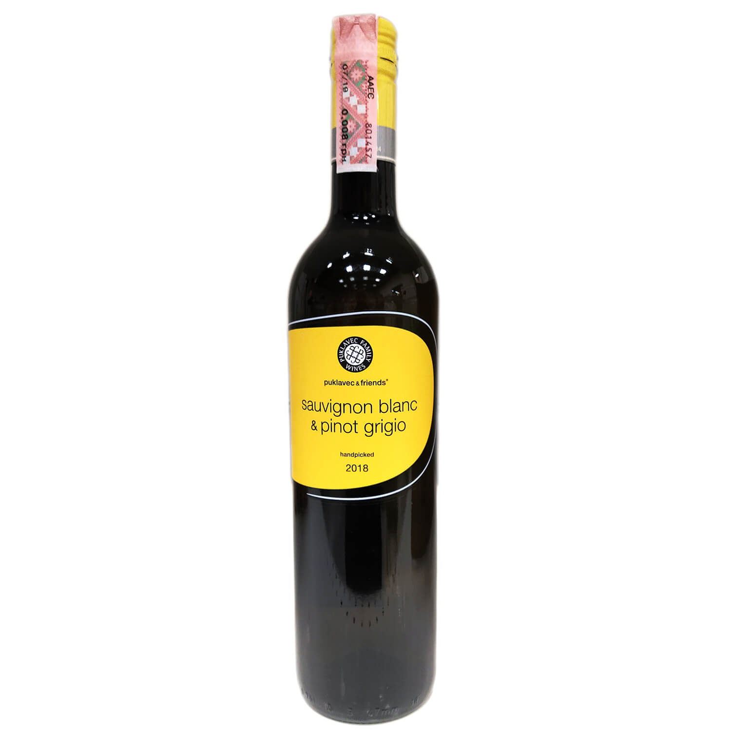 Вино Puklavec&Friends Sauvignon-Pinot Grigio, 11,5%, 0,75 л (801613) - фото 1