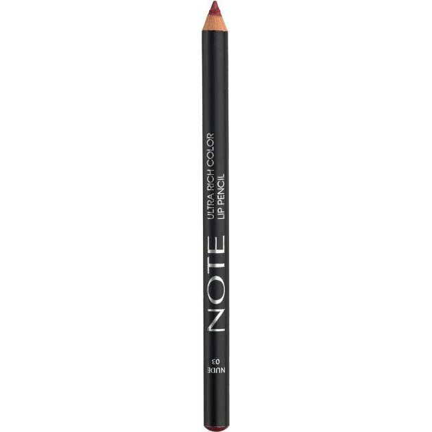 Карандаш для губ Note Cosmetique Ultra Rich Color Lip Pencil тон 3 (Nude Rose) 1.1 г - фото 2