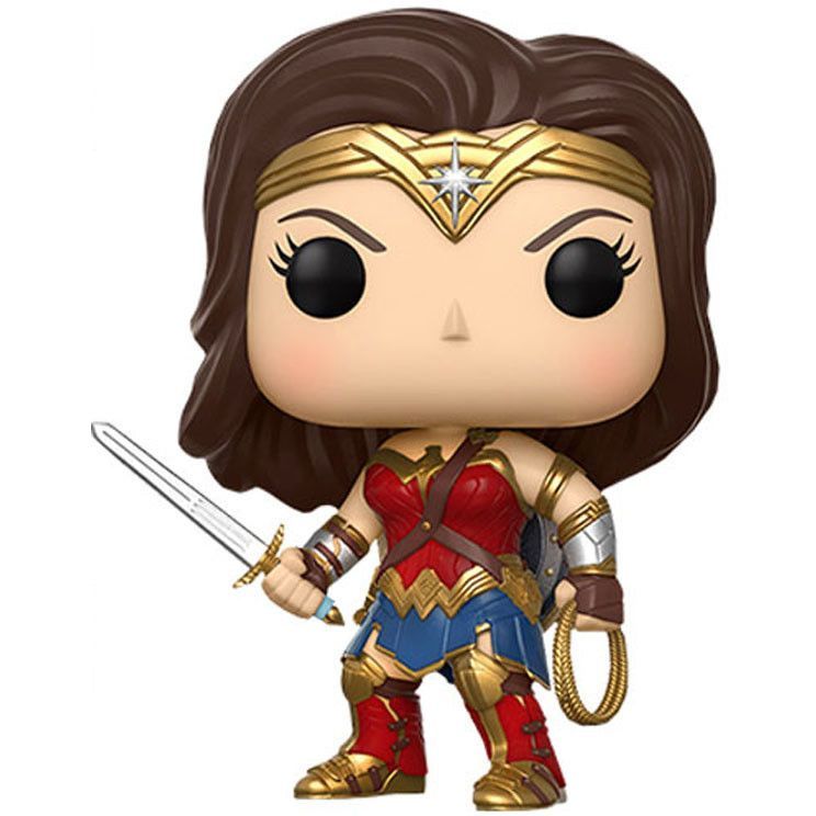 Фигурка Funko Pop Фанко Поп Фанк Поп Justice League Wonder Woman Лига Справедливости Чудо-женщина 10 см WW206 - фото 1