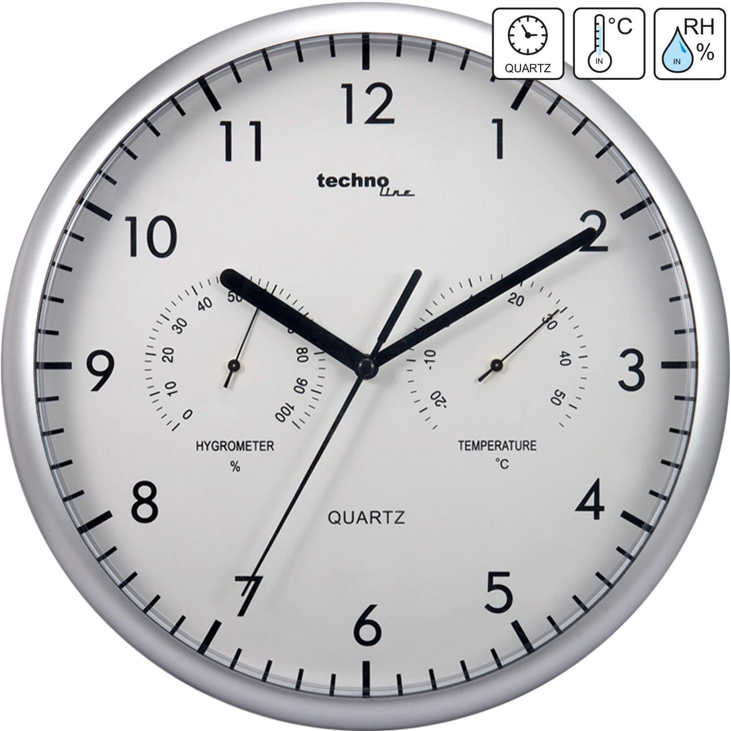 Часы настенные Technoline WT650 White (WT650) - фото 2