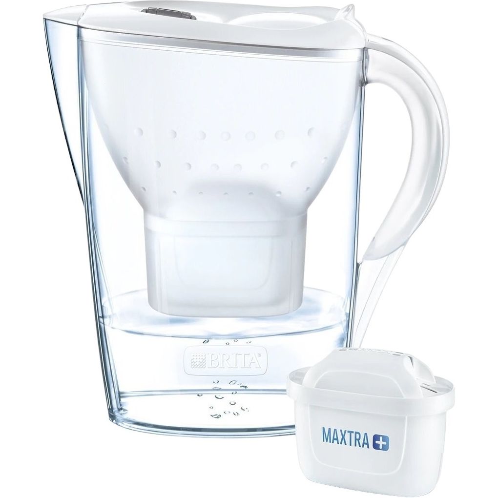 Фільтр-глечик Brita Marella Memo MX+ білий 2.4 л (1039270) - фото 1