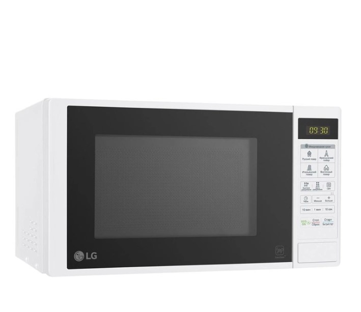Микроволновая печь LG MS2042DY белая - фото 10