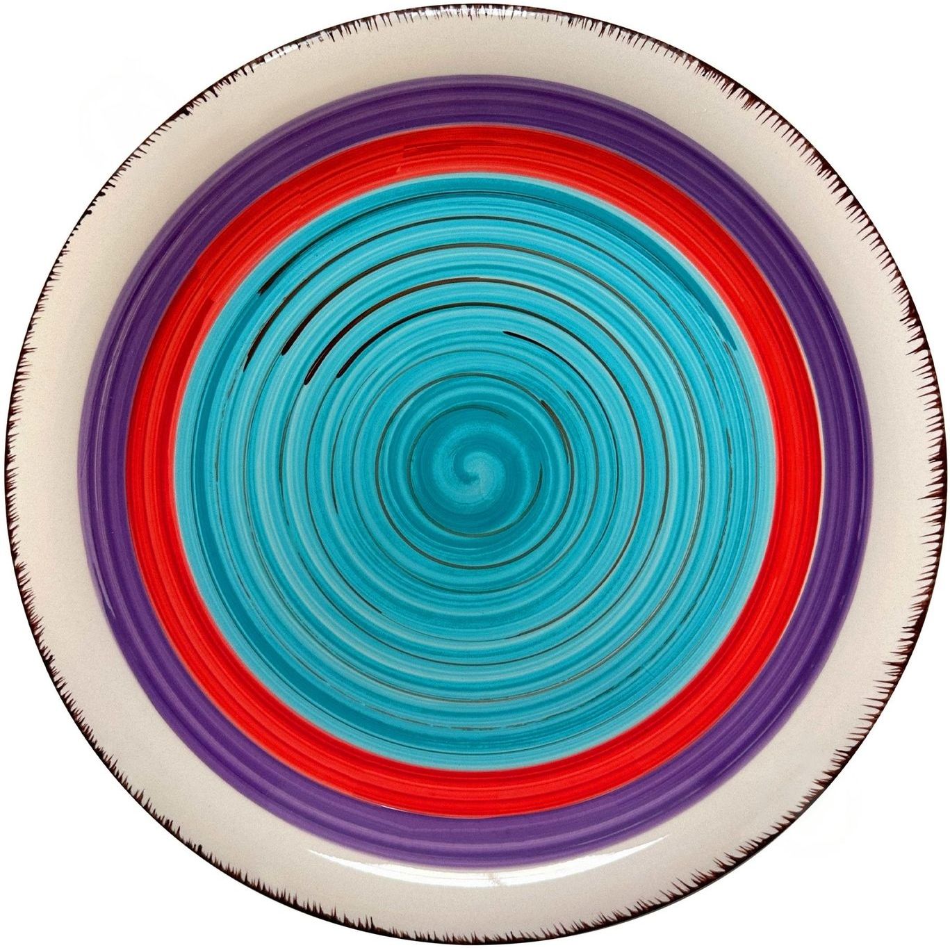 Тарелка обеденная Keramia Colorful 26.6 см (24-237-101) - фото 1