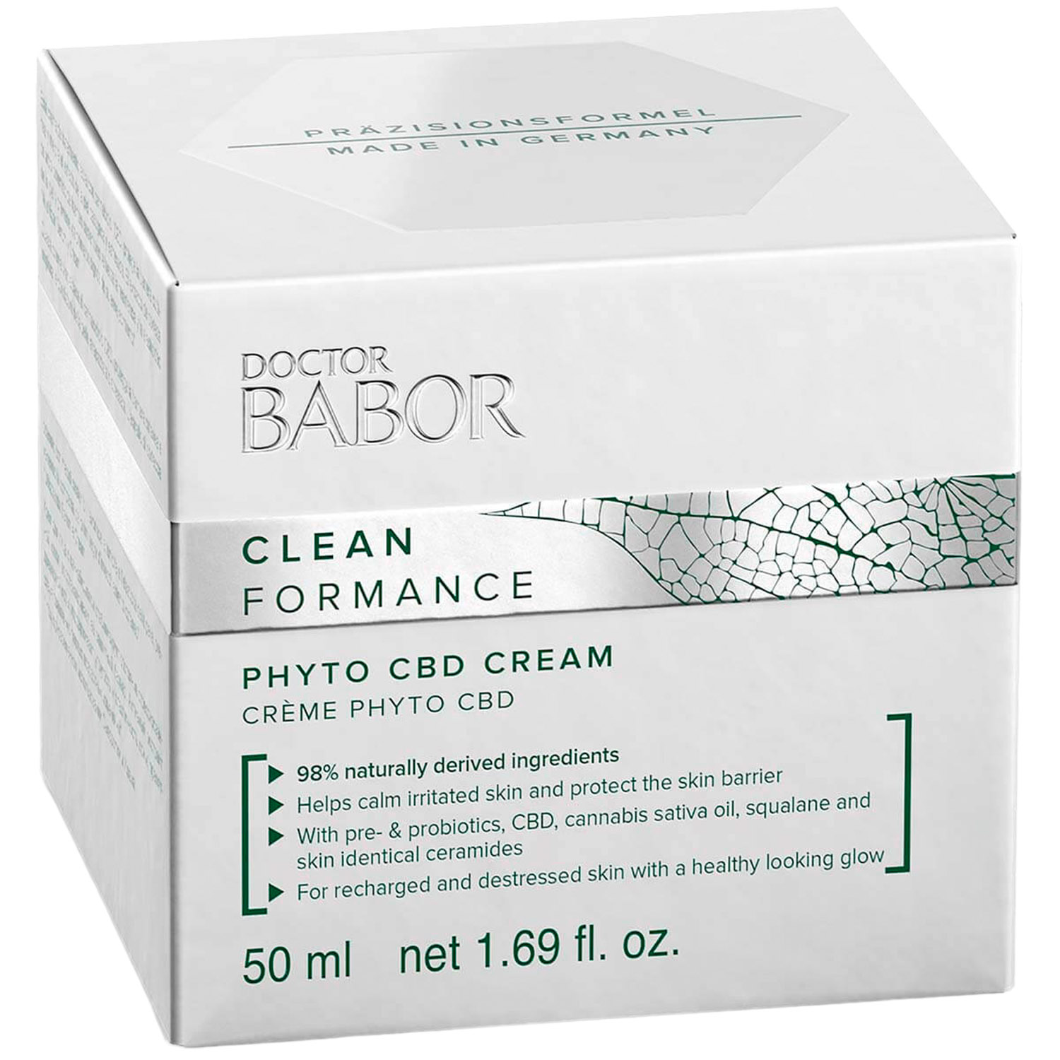 Успокаивающий крем для лица Babor Doctor Babor Clean Formance Phyto CBD Cream, 50 мл - фото 2