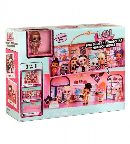 Игровой набор с куклой L.O.L. Surprise Маленькие Магазинчики 3 в 1 (576297) - фото 2