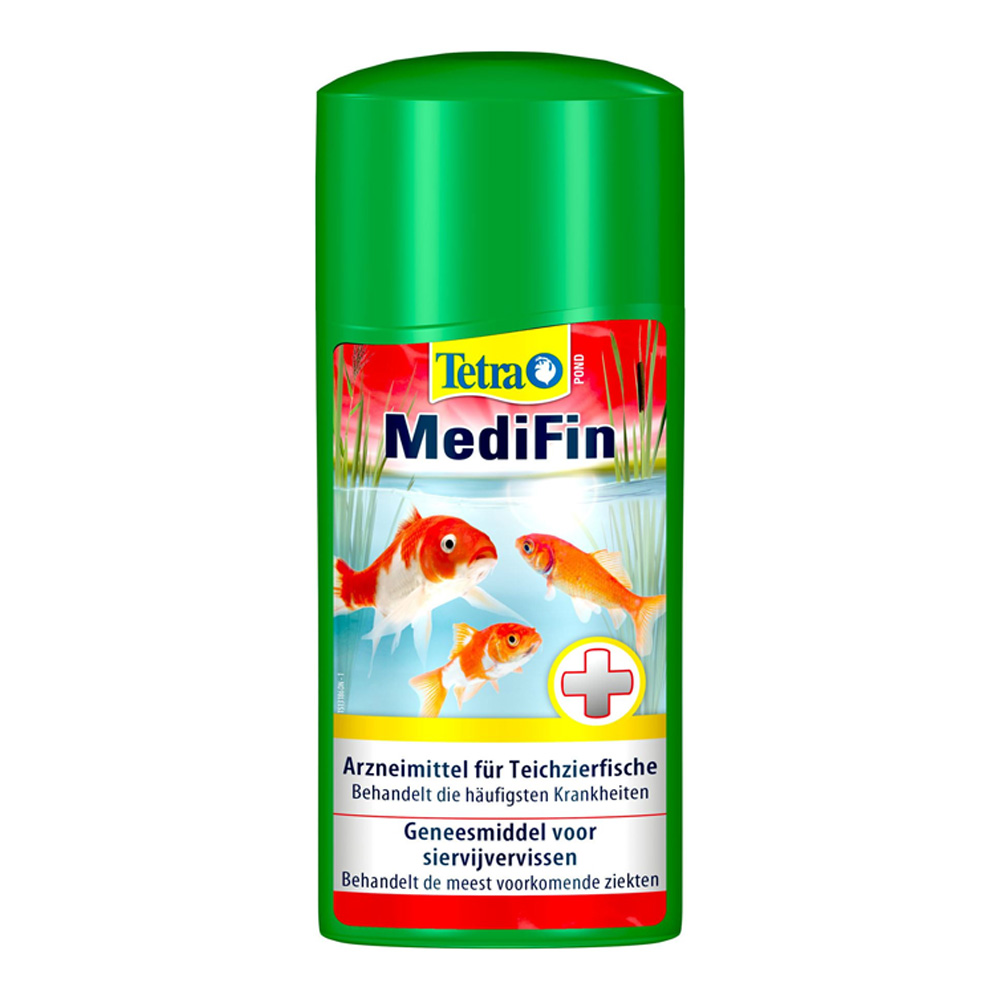 Средство лекарственное против инфекций и болезней прудов Tetra Pond MediFin, 250 мл - фото 1