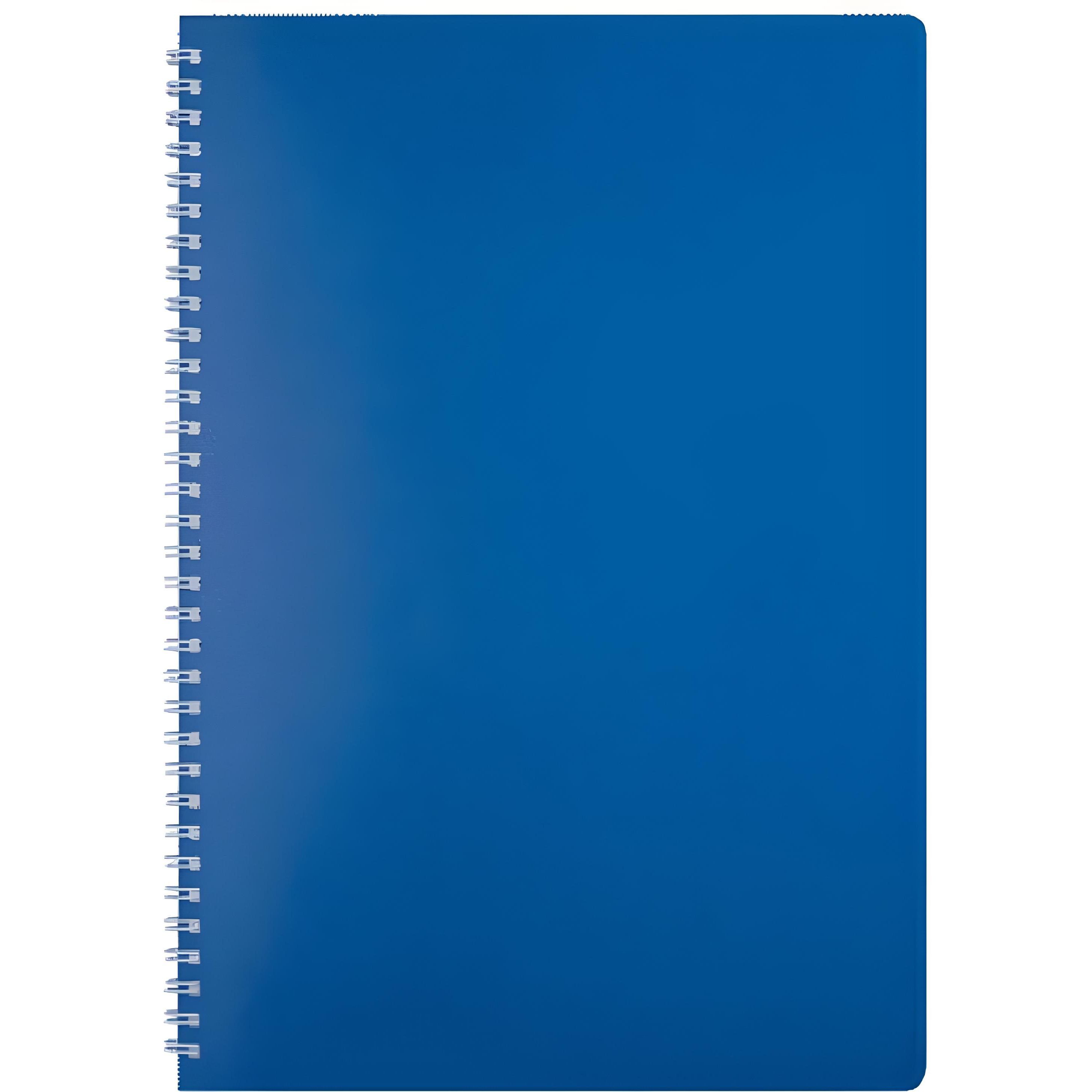 Тетрадь Buromax Classic на пружине А4, 80 листов синяя (BM.2446-002) - фото 1