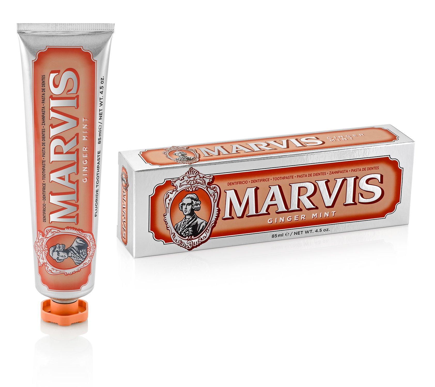 Зубная паста Marvis Имбирь и мята, 85 мл - фото 1