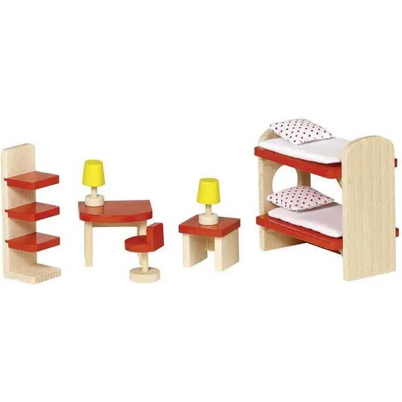 Набор для кукол Goki Мебель для детской комнаты, 11 предметов (51719G) - фото 1