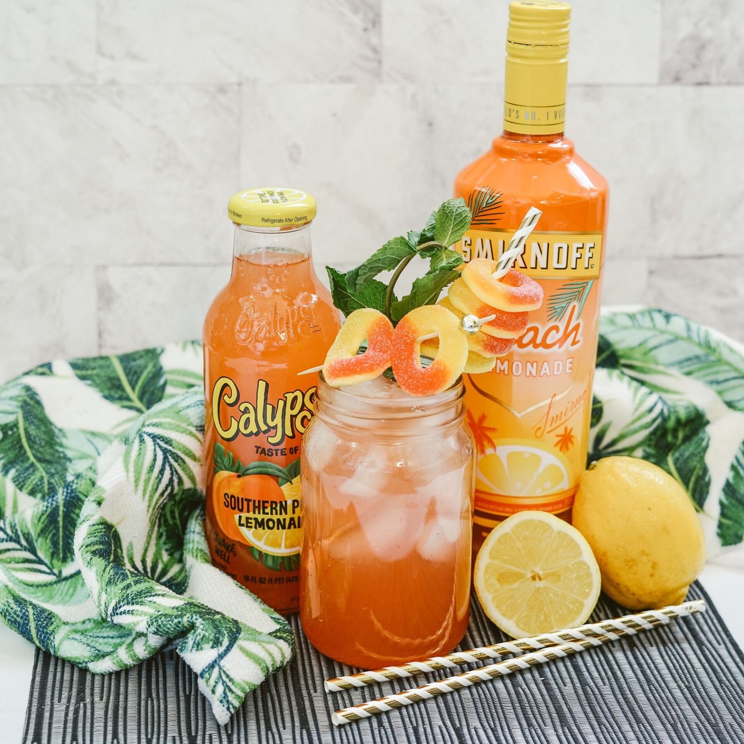 Напій Calypso Southern Peach Lemonade безалкогольний 473 мл (896716) - фото 3