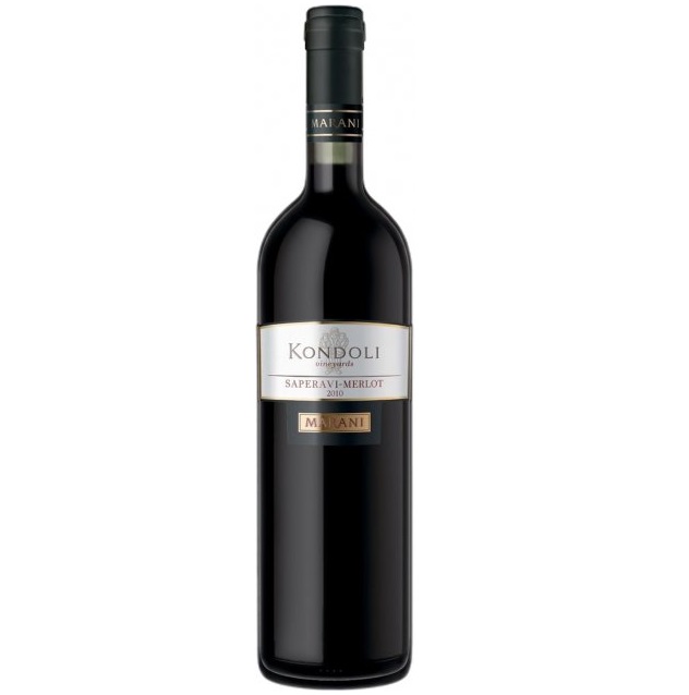 Вино Marani Кондолі Сапераві - Мерло, червоне, сухе, 13,5%, 0,75 л - фото 1
