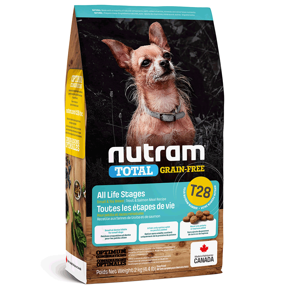 Сухой корм для собак мелких пород Nutram - T28 лосось-форель, 2 кг (67714102611) - фото 1