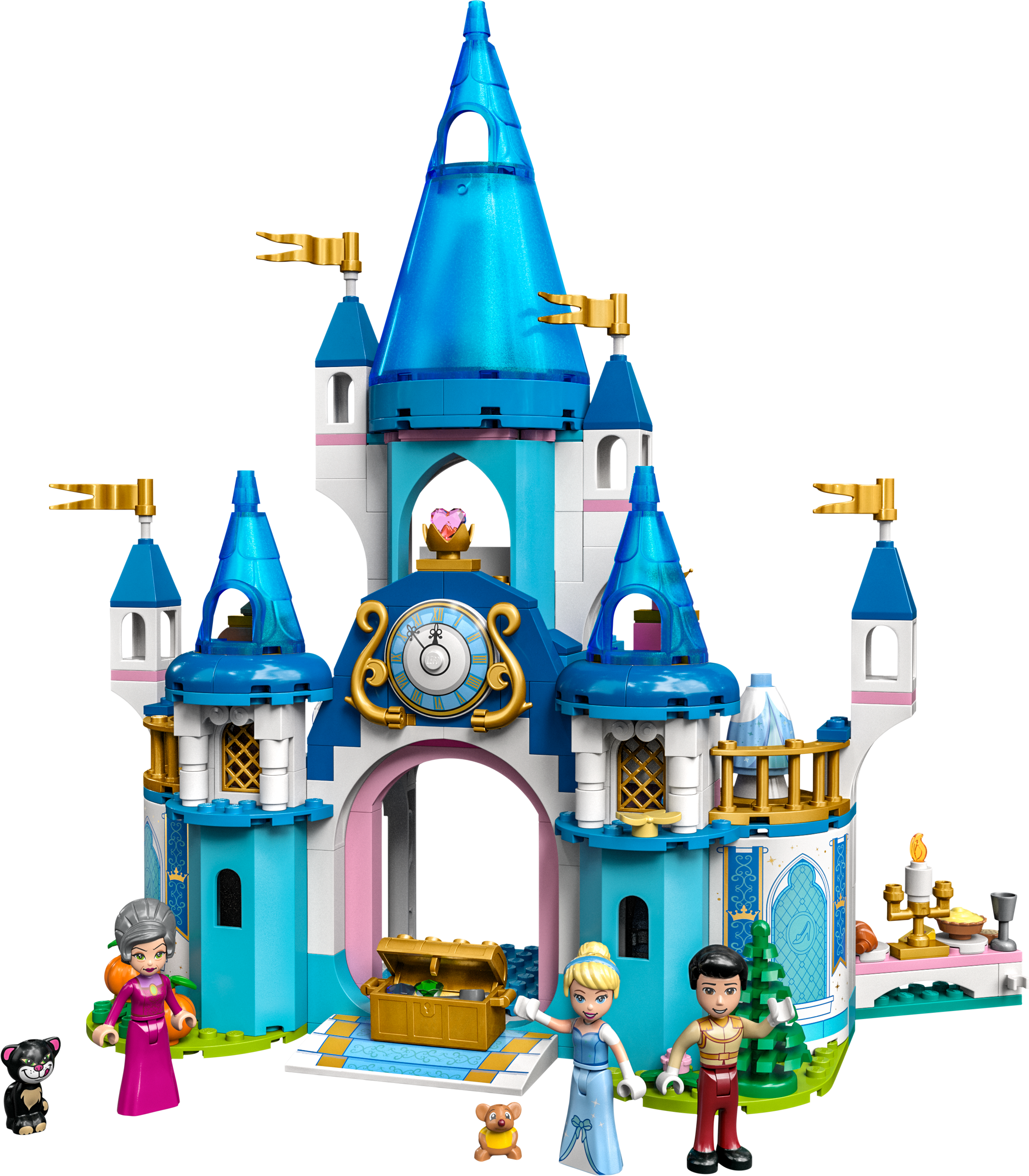Конструктор LEGO Disney Princess Замок Попелюшки та Прекрасного принца, 365 деталі (43206) - фото 2