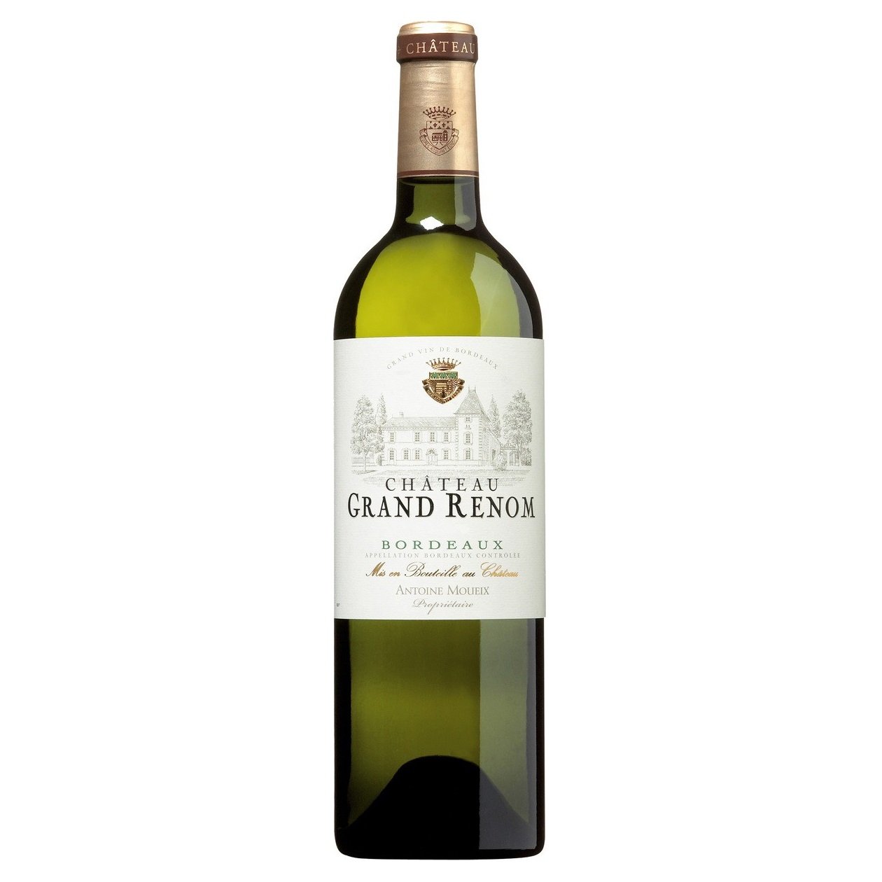 Вино Antoine Moueix Chateau Grand Renom, белое, сухое, 12,5%, 0,75 л (8000017929230) - фото 1