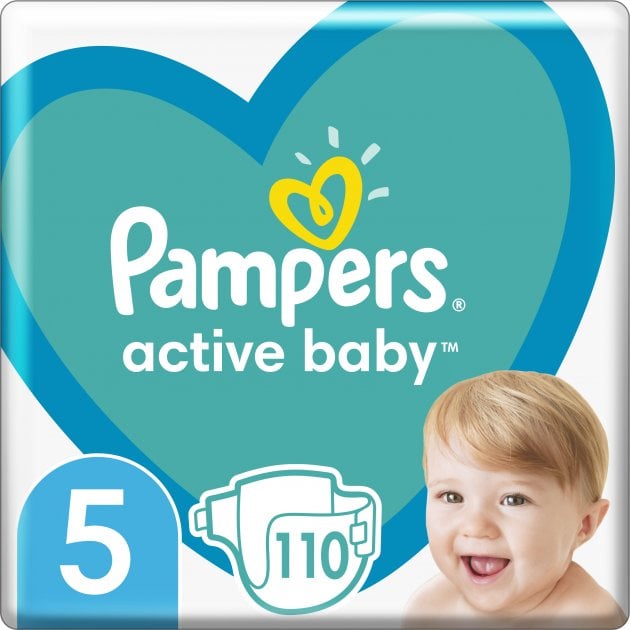 Підгузки Pampers Active Baby 5 (11-16 кг), 110 шт. - фото 1
